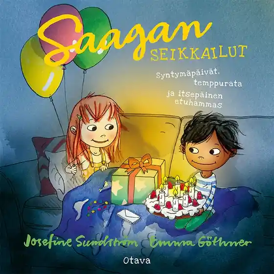 Saagan seikkailut - Syntymäpäivät, temppurata ja itsepäinen etuhammas (ljudbok) av Josefine Sundström