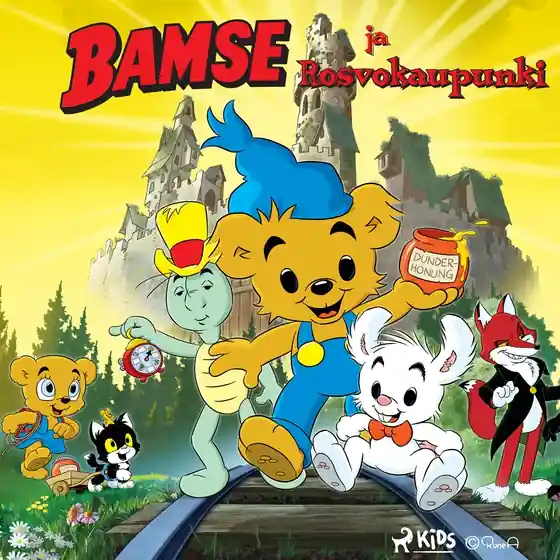 Bamse ja Rosvokaupunki (ljudbok) av Joakim Gunnarsson