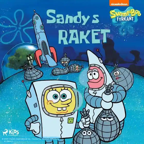 SvampBob Fyrkant - Sandys raket (ljudbok) av SpongeBob Squarepants