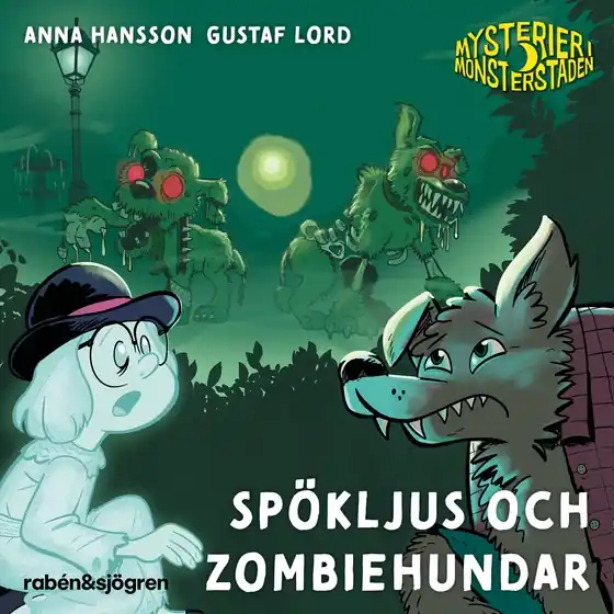 Spökljus och zombiehundar (ljudbok) av Anna Hansson
