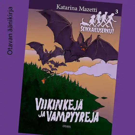 Viikinkejä ja vampyyreja (ljudbok) av Katarina Mazetti