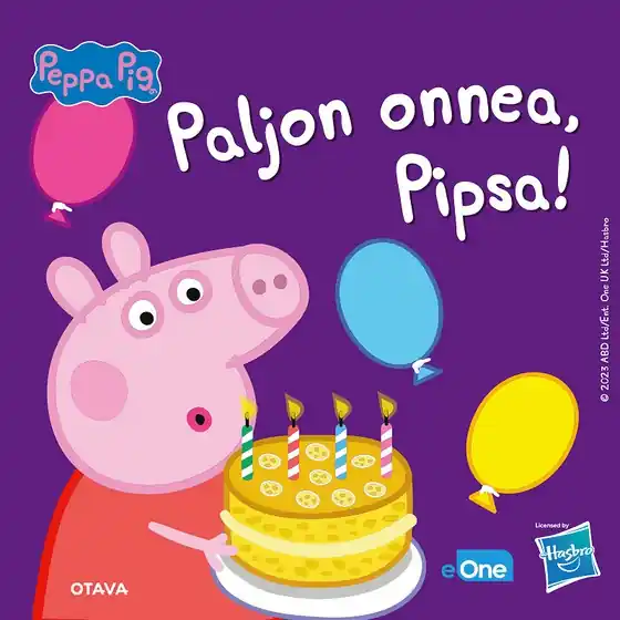 Pipsa Possu - Paljon onnea, Pipsa! (ljudbok) avUseita tekijöitä