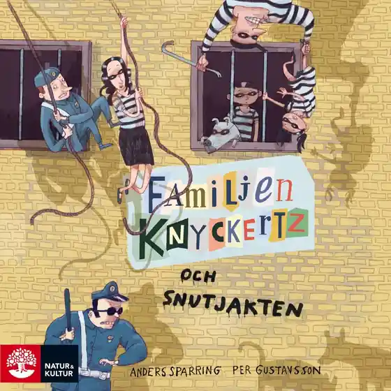 Familjen Knyckertz och snutjakten (ljudbok) av Anders Sparring