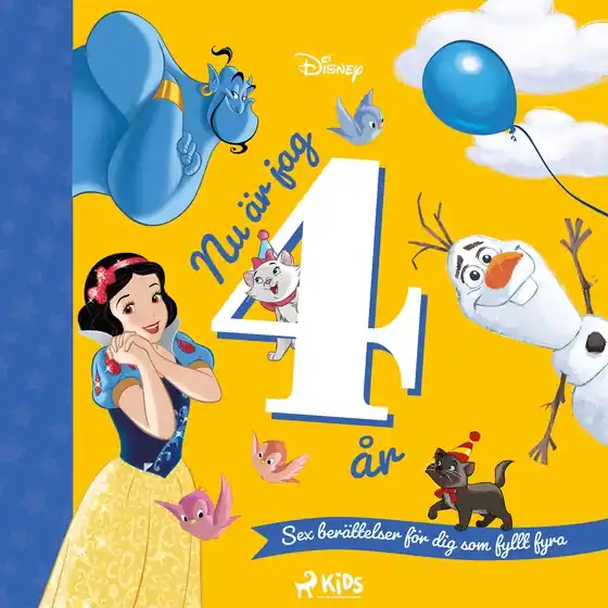 Nu är jag 4 år – Sex berättelser för dig som fyllt fyra (ljudbok) av Disney