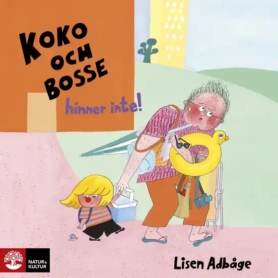 Koko och Bosse hinner inte! (ljudbok) av Lisen Adbåge