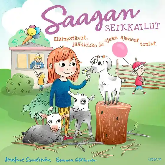 Eläinystävät, jääkiekko ja ojaan ajaneet tontut (ljudbok) av Josefine Sundström