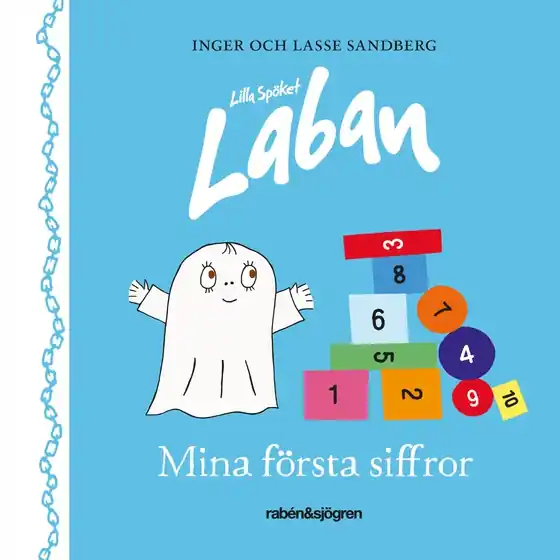 Lilla Spöket Laban - Mina första siffror (e-bok) av Inger Sandberg