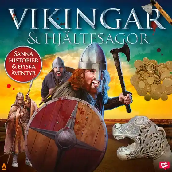 Vikingar och hjältesagor (ljudbok) av Orage Forlag