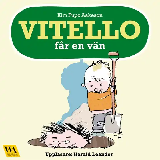 Vitello får en vän (ljudbok) av Kim Fupz Aakeson