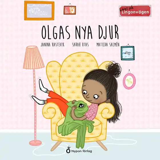 Livat på Lingonvägen - Olgas nya djur (ljudbok) av Janina Kastevik