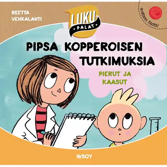 Pipsa Kopperoisen tutkimuksia: Pierut ja kaasut (ljudbok) av Reetta Vehkalahti