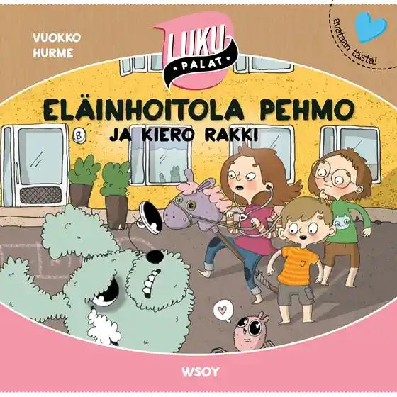 Eläinhoitola Pehmo ja kiero Rakki (ljudbok) av Vuokko Hurme