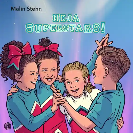 Heja Superstars! (ljudbok) av Malin Stehn - Begagnad bok
