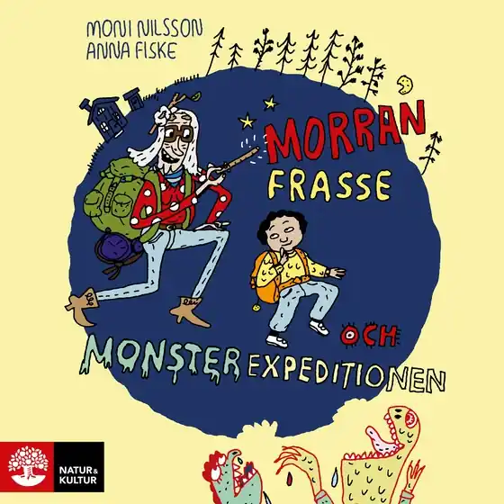 Morran, Frasse och Monsterexpeditionen (ljudbok) av Moni Nilsson